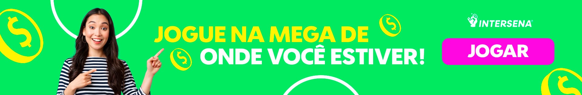 Jogue na Mega com 9 números! 