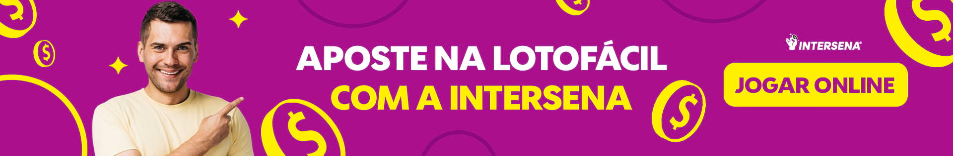 Aposte na Lotofácil com a Intersena