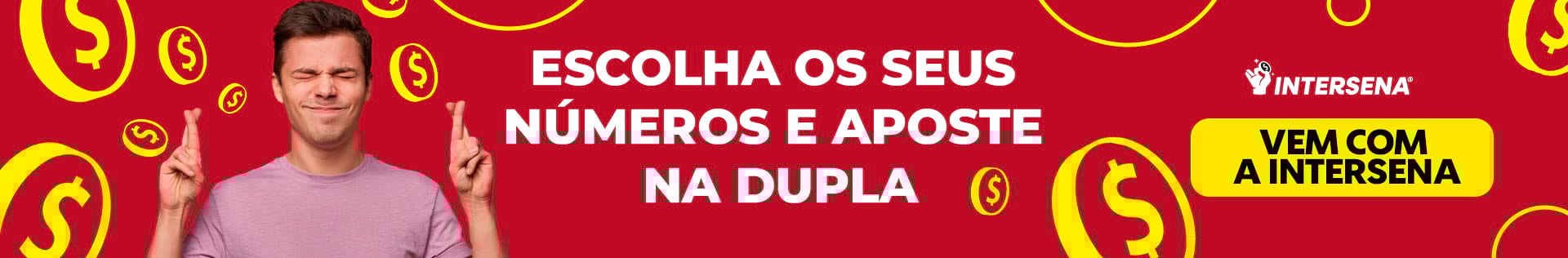Apostar na Dupla Sena Online.