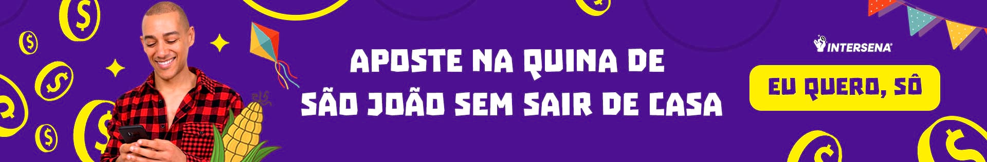 Apostar com a Intersena é rápido e seguro.