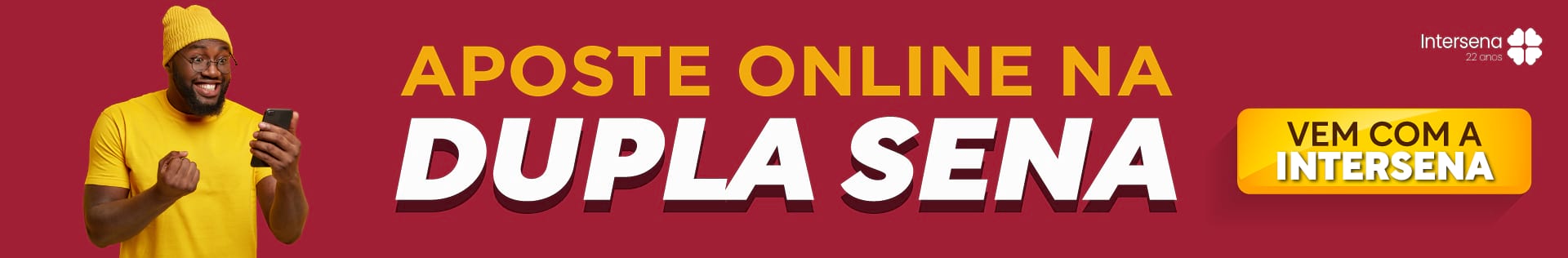 Aposte online na Dupla Sena