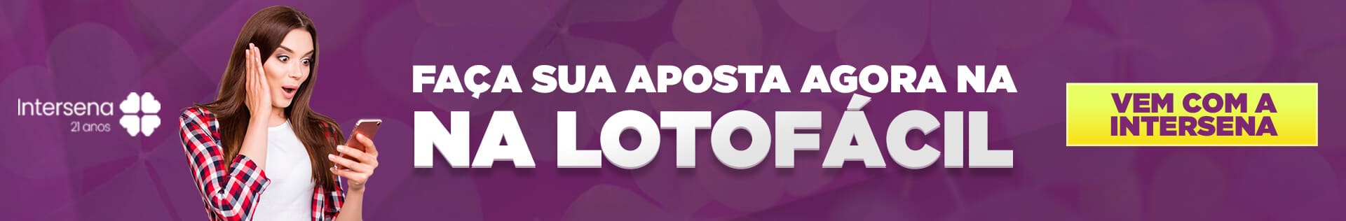 Aposte online na Lotofácil