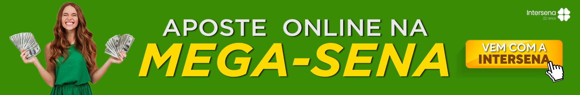 Aposte na Mega-sena online com a Intersena