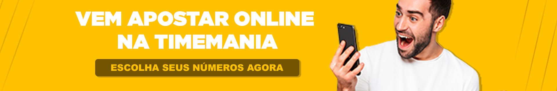 Aposte na Timemania com a Intersena