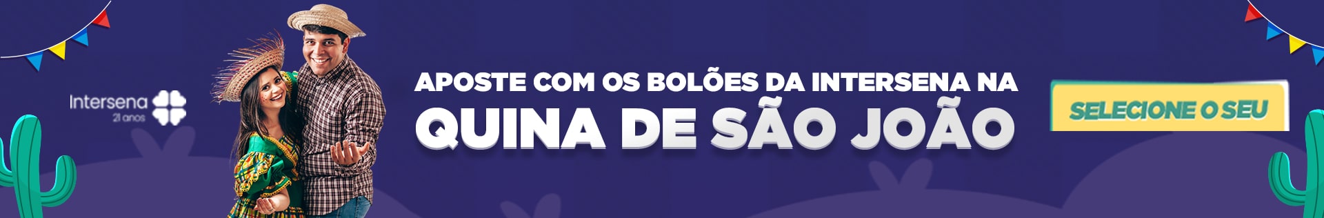Bolão Quina de São João com a Intersena