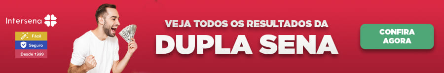 Todos os resultados da Dupla Sena