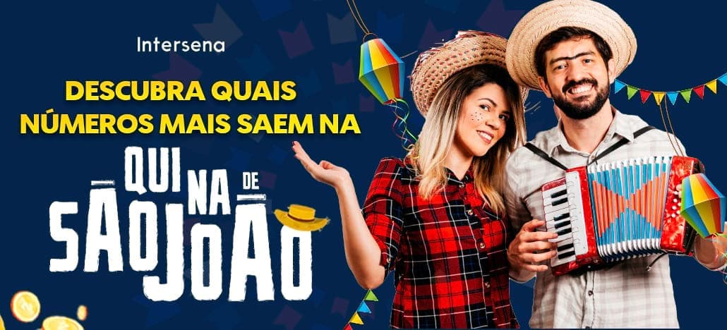 Descubra quais números mais saem na Quina de São João