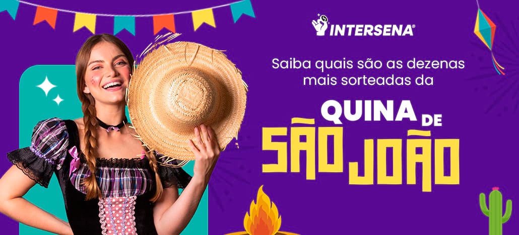 Números mais sorteados na Quina de São João