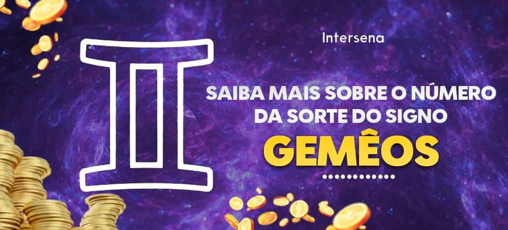 Número da sorte de gêmeos.