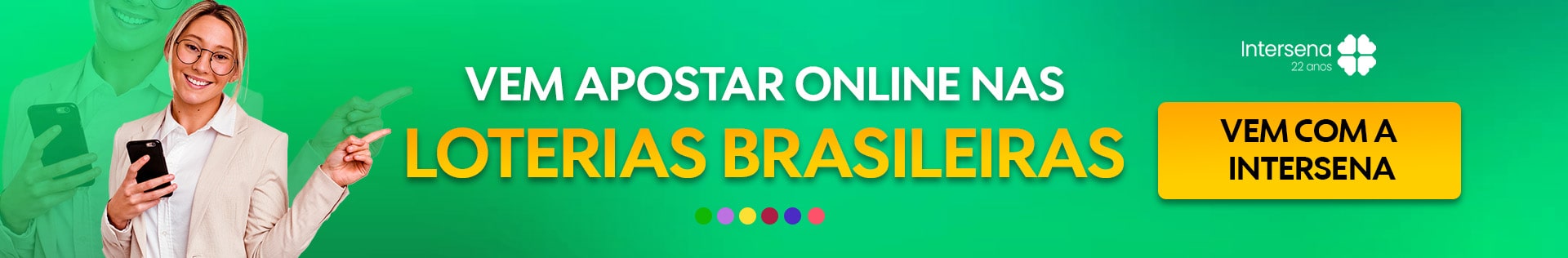 Aposte já nas loterias online