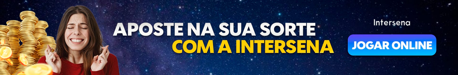 Jogue na Intersena com a sua pedra da sorte.