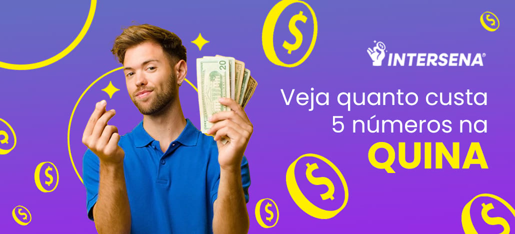 Quanto custa jogar 5 números na Quina? 