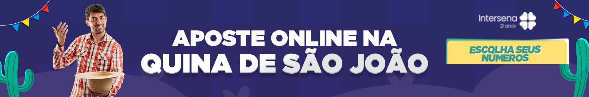 Aposte Online na Quina de São João