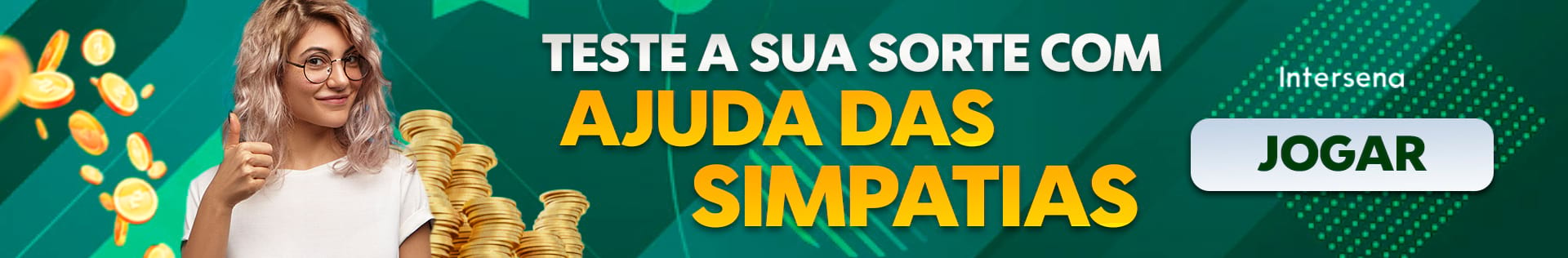 Use a simpatias para jogar com a Intersena.