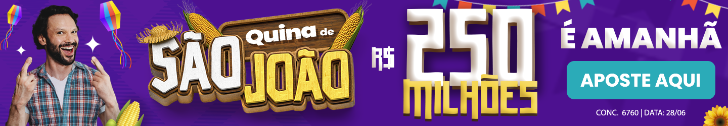 Quina de São João 250 milhões